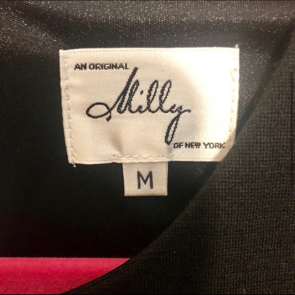 Adorable Milly Sweater Dress With Red and Black - Picture 4 of 8